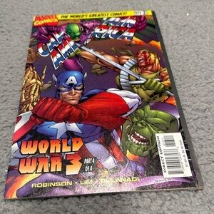 Marvel Comics Captain America 13 GREEN GOBLIN🔥WIRLD WAR III🔥Marvel Comics🔥